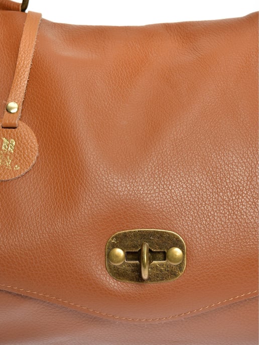 Anna Luchini Brown Bolso de cuero - Image 3