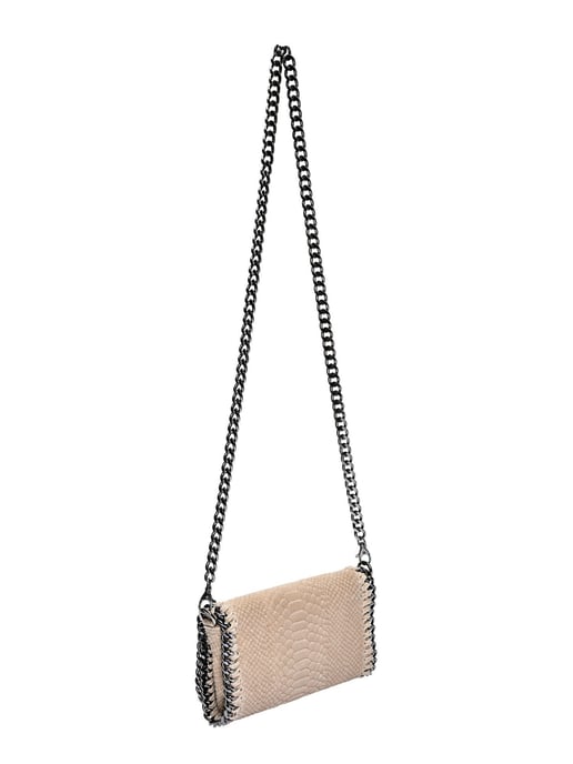 Luisa Vannini Beige Bolso de cuero - Image 2