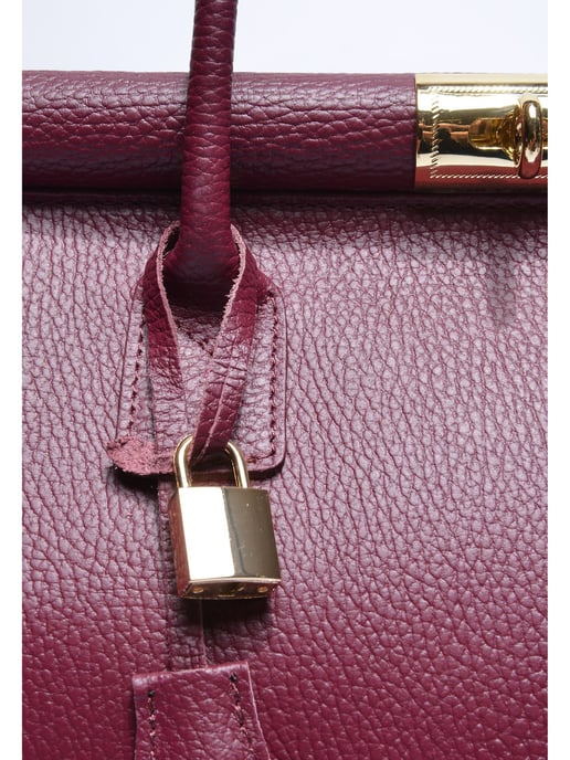Anna Luchini Vino Bolso de cuero - Image 3