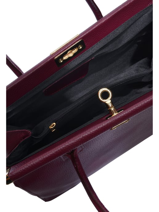 Anna Luchini Vino Bolso de cuero - Image 4