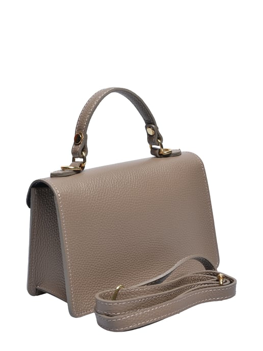 Roberta M Beige Bolso de cuero - Image 2