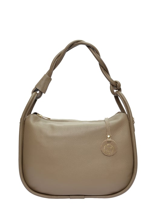 Luisa Vannini Beige Bolso de cuero - Image 1