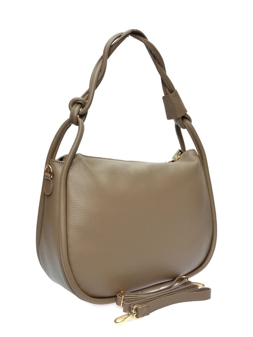 Luisa Vannini Beige Bolso de cuero - Image 2