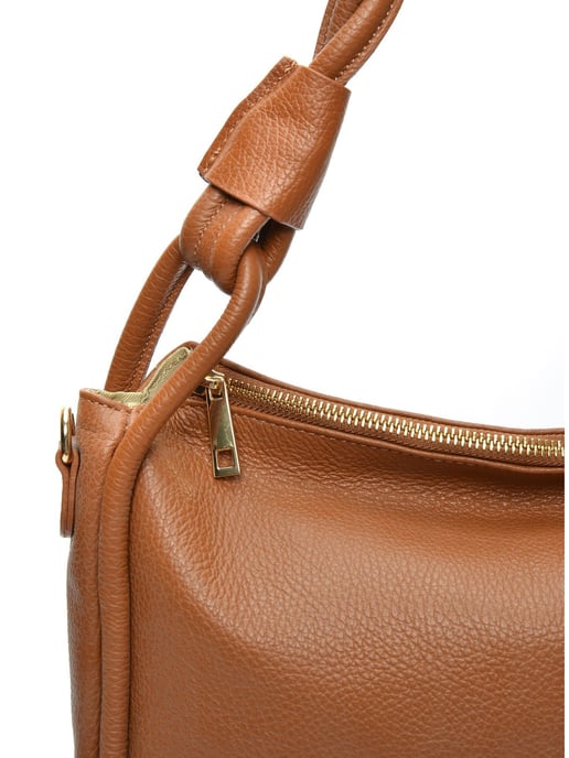 Luisa Vannini COGNAC Bolso de cuero - Image 3