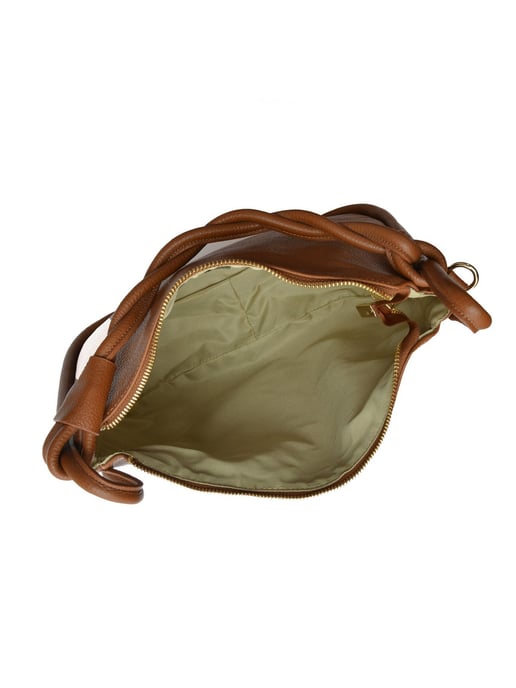 Luisa Vannini COGNAC Bolso de cuero - Image 4