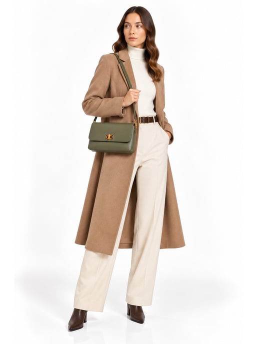 Roberta M Caqui Bolso de cuero - Image 6