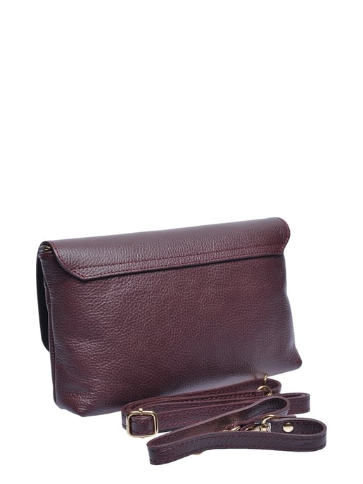 Roberta M Borgoña Bolso de cuero - Image 2