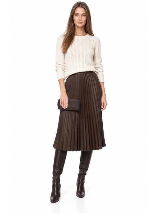 Anna Luchini Granate Bolso de cuero - Image 6