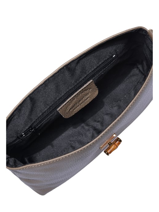 Roberta M Beige Bolso de cuero - Image 4