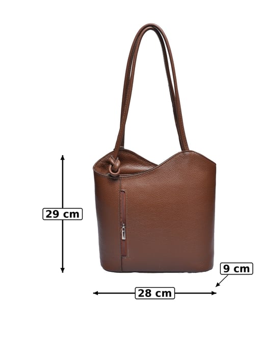 Anna Luchini Granate Bolso de cuero - Image 5
