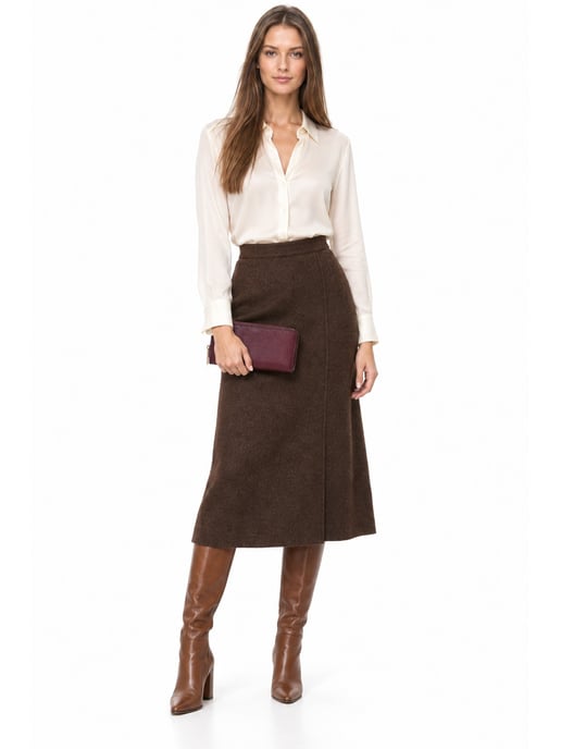 Anna Luchini Vino Bolso de cuero - Image 6