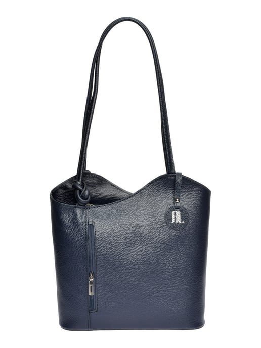 Anna Luchini Azul Bolso de cuero - Image 1