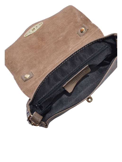Roberta M Beige Bolso de cuero - Image 4