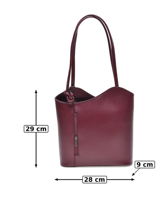 Anna Luchini Vino Bolso de cuero - Image 6