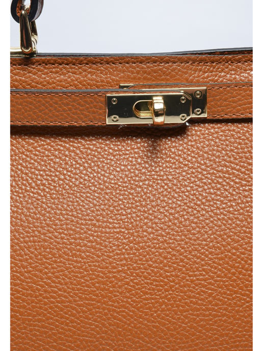 Roberta M COGNAC Bolso de cuero - Image 3