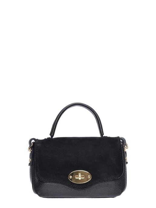 Roberta M Negro Bolso de cuero - Image 1
