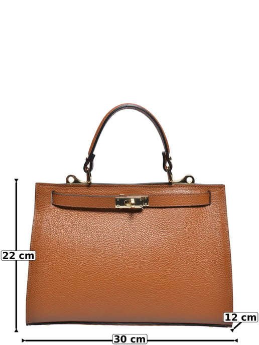Roberta M COGNAC Bolso de cuero - Image 5