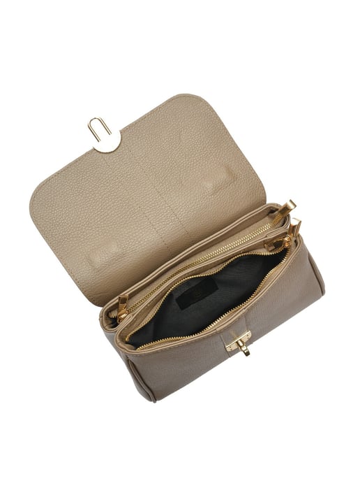 Roberta M Beige Bolso de cuero - Image 4