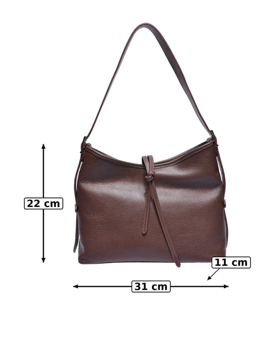 Anna Luchini Granate Bolso de cuero - Image 5