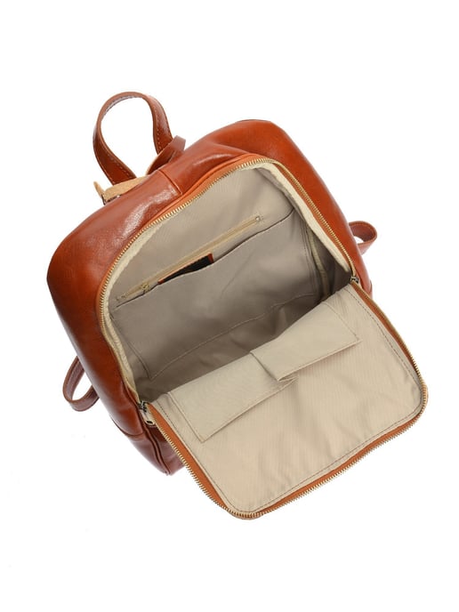 Anna Luchini Brown Bolso de cuero - Image 3