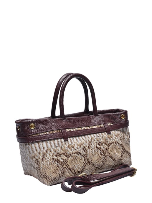 Isabella Rhea Borgoña Bolso de cuero - Image 2