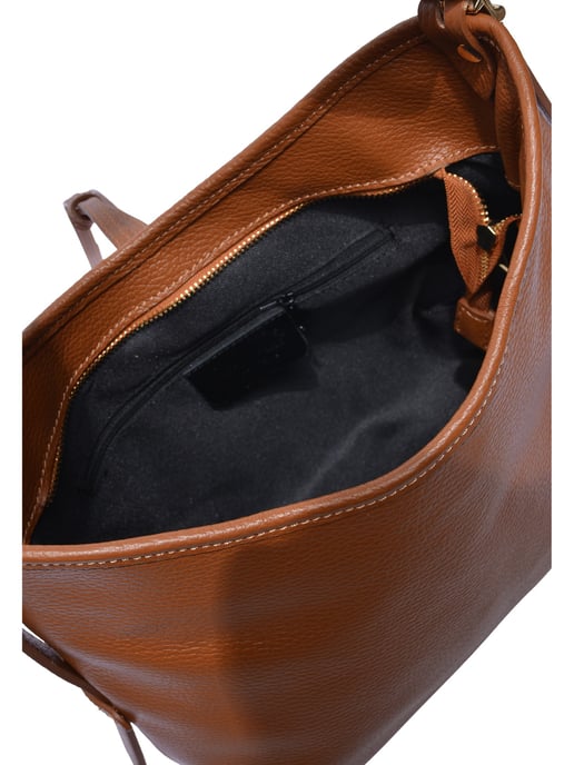 Anna Luchini Brown Bolso de cuero - Image 4