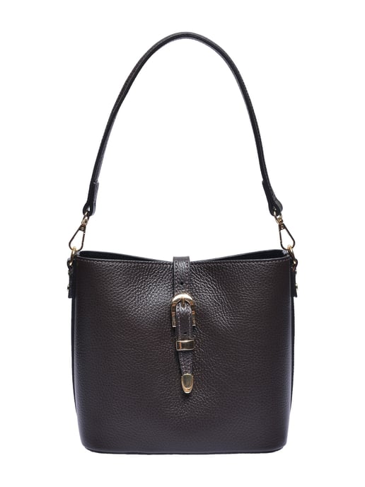 Roberta M Granate Bolso de cuero - Image 1