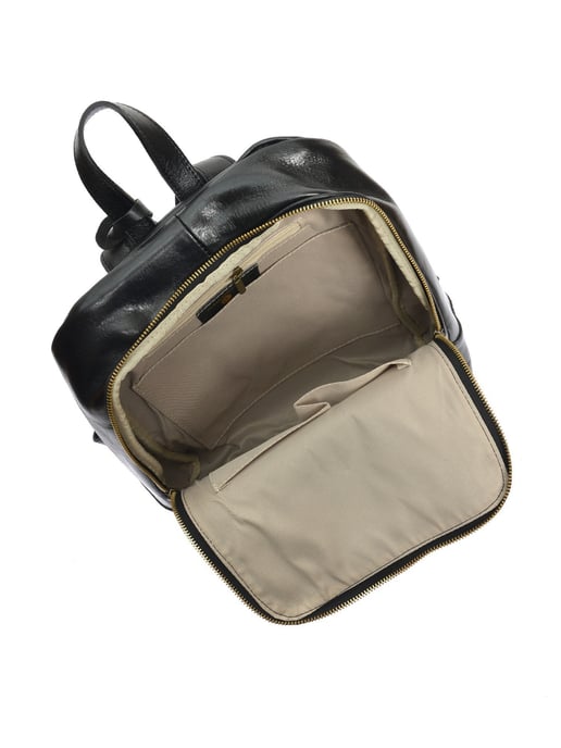 Anna Luchini Negro Bolso de cuero - Image 4