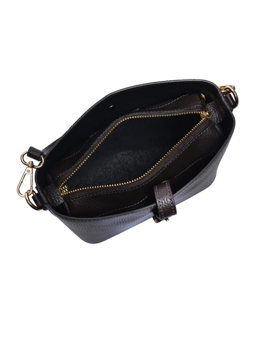Roberta M Granate Bolso de cuero - Image 4