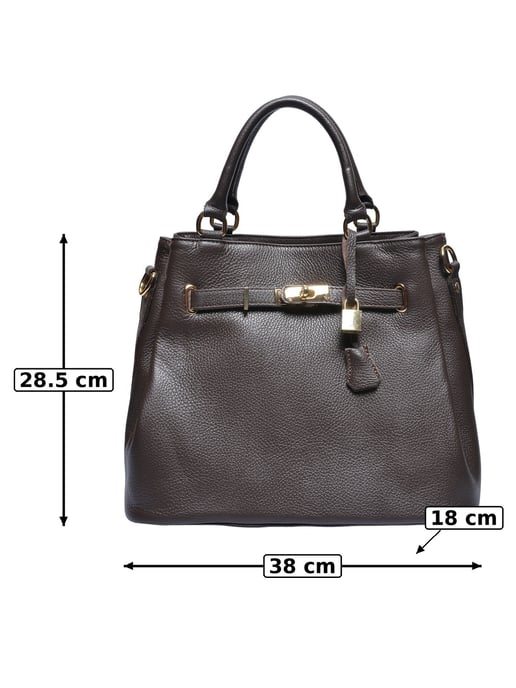 Anna Luchini Granate Bolso de cuero - Image 4
