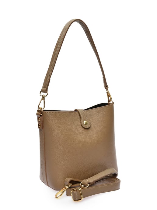 Roberta M Beige Bolso de cuero - Image 2