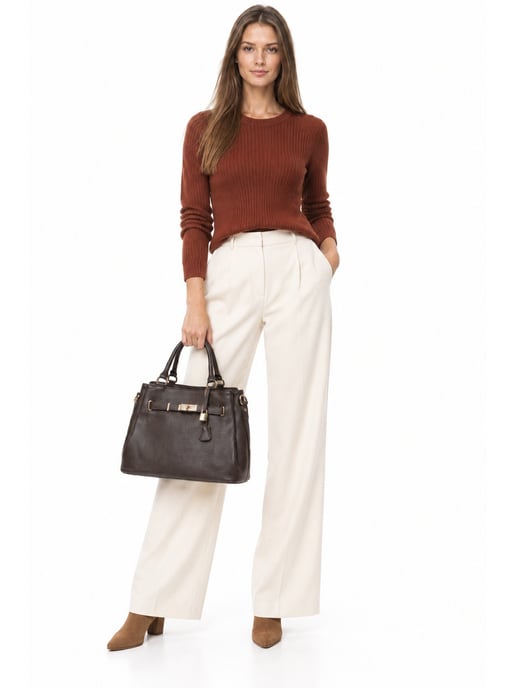 Anna Luchini Granate Bolso de cuero - Image 5