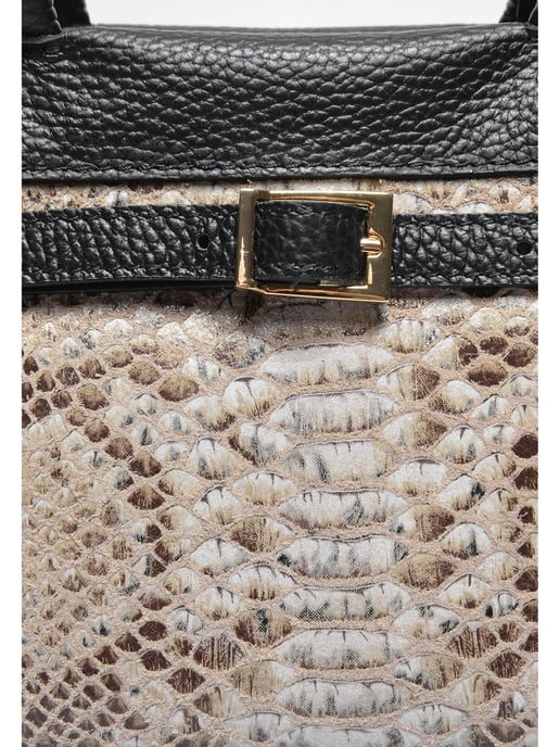 Isabella Rhea Negro Bolso de cuero - Image 3