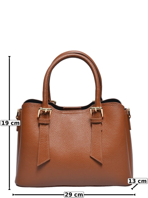 Roberta M COGNAC Bolso de cuero - Image 5