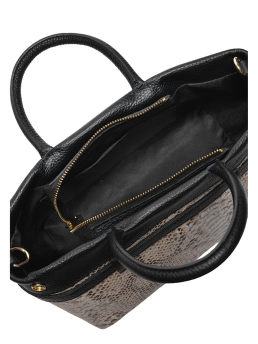 Isabella Rhea Negro Bolso de cuero - Image 4
