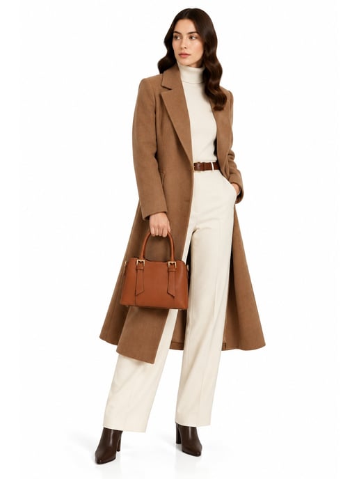 Roberta M COGNAC Bolso de cuero - Image 6