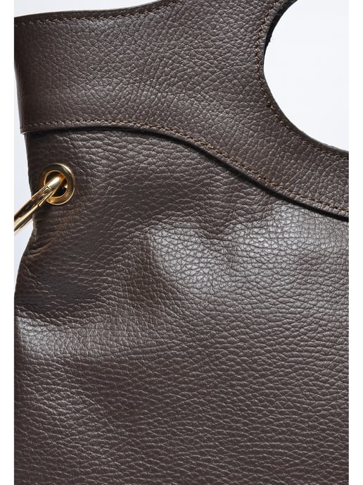 Anna Luchini Granate Bolso de cuero - Image 3