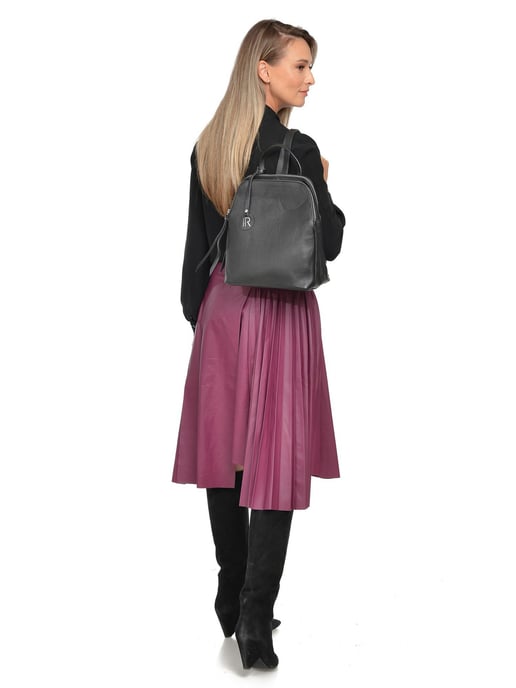 Isabella Rhea Negro Bolso de cuero - Image 5