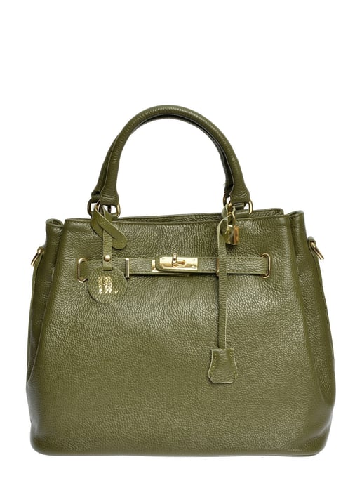 Anna Luchini Verde Bolso de cuero - Image 1