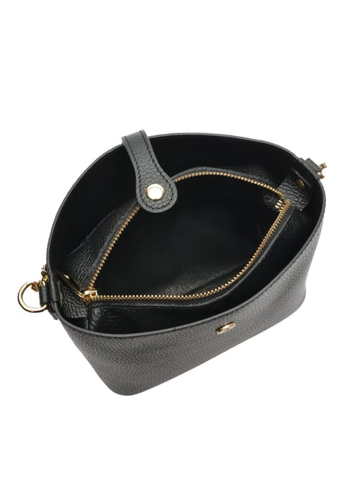 Roberta M Negro Bolso de cuero - Image 4