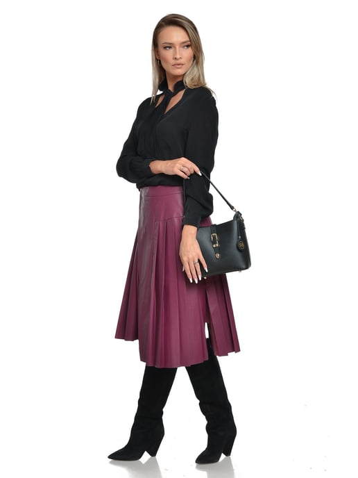 Roberta M Negro Bolso de cuero - Image 5