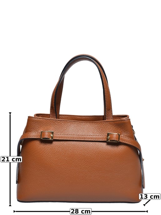 Roberta M COGNAC Bolso de cuero - Image 5