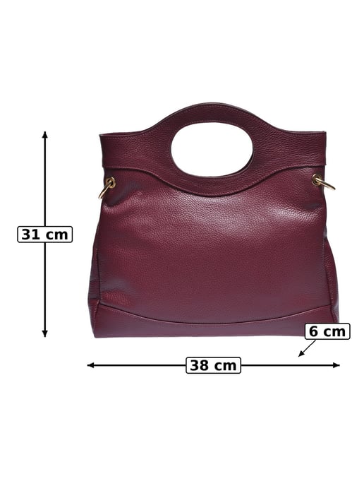 Anna Luchini Vino Bolso de cuero - Image 5