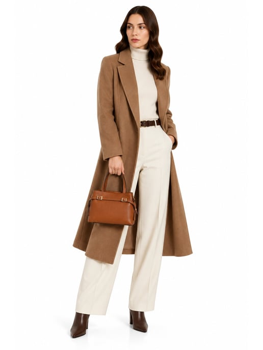 Roberta M COGNAC Bolso de cuero - Image 6