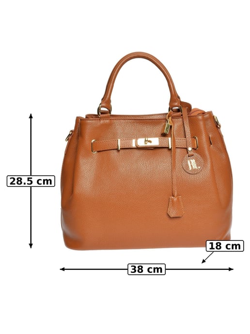 Anna Luchini Brown Bolso de cuero - Image 5