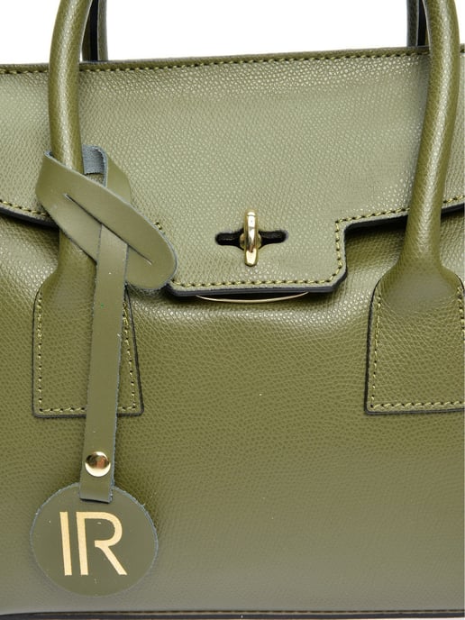 Isabella Rhea Verde Bolso de cuero - Image 3