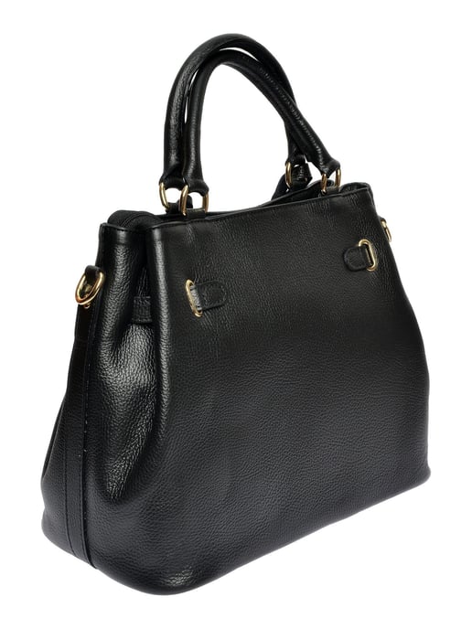 Anna Luchini Negro Bolso de cuero - Image 2