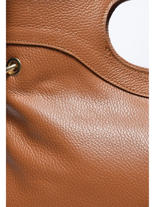 Anna Luchini Brown Bolso de cuero - Image 3