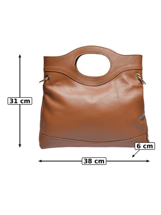 Anna Luchini Brown Bolso de cuero - Image 5