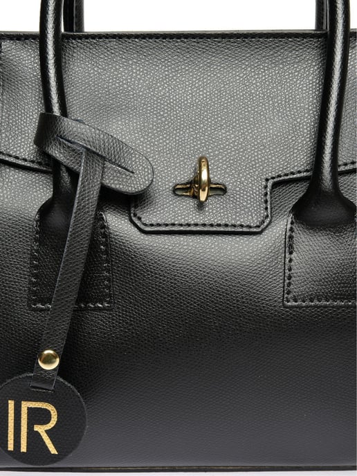 Isabella Rhea Negro Bolso de cuero - Image 3